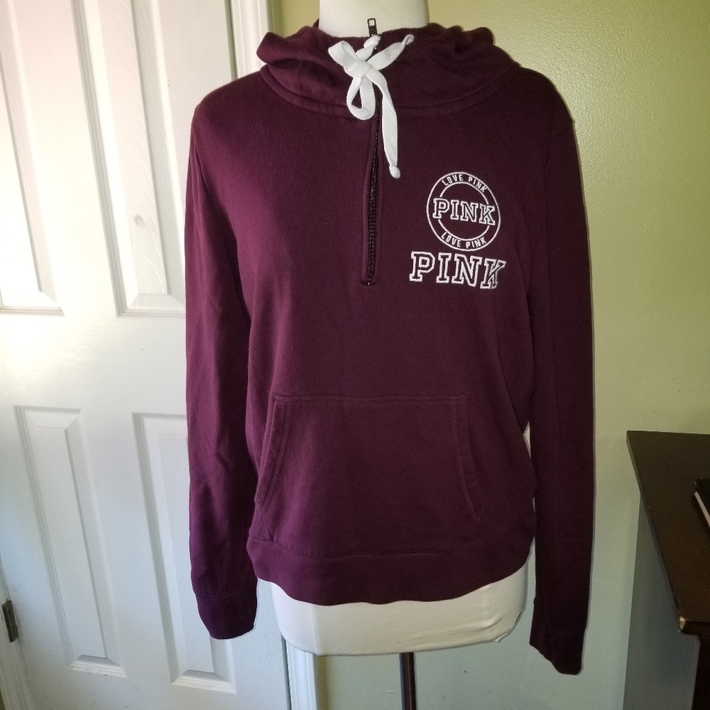 Pink hoodie